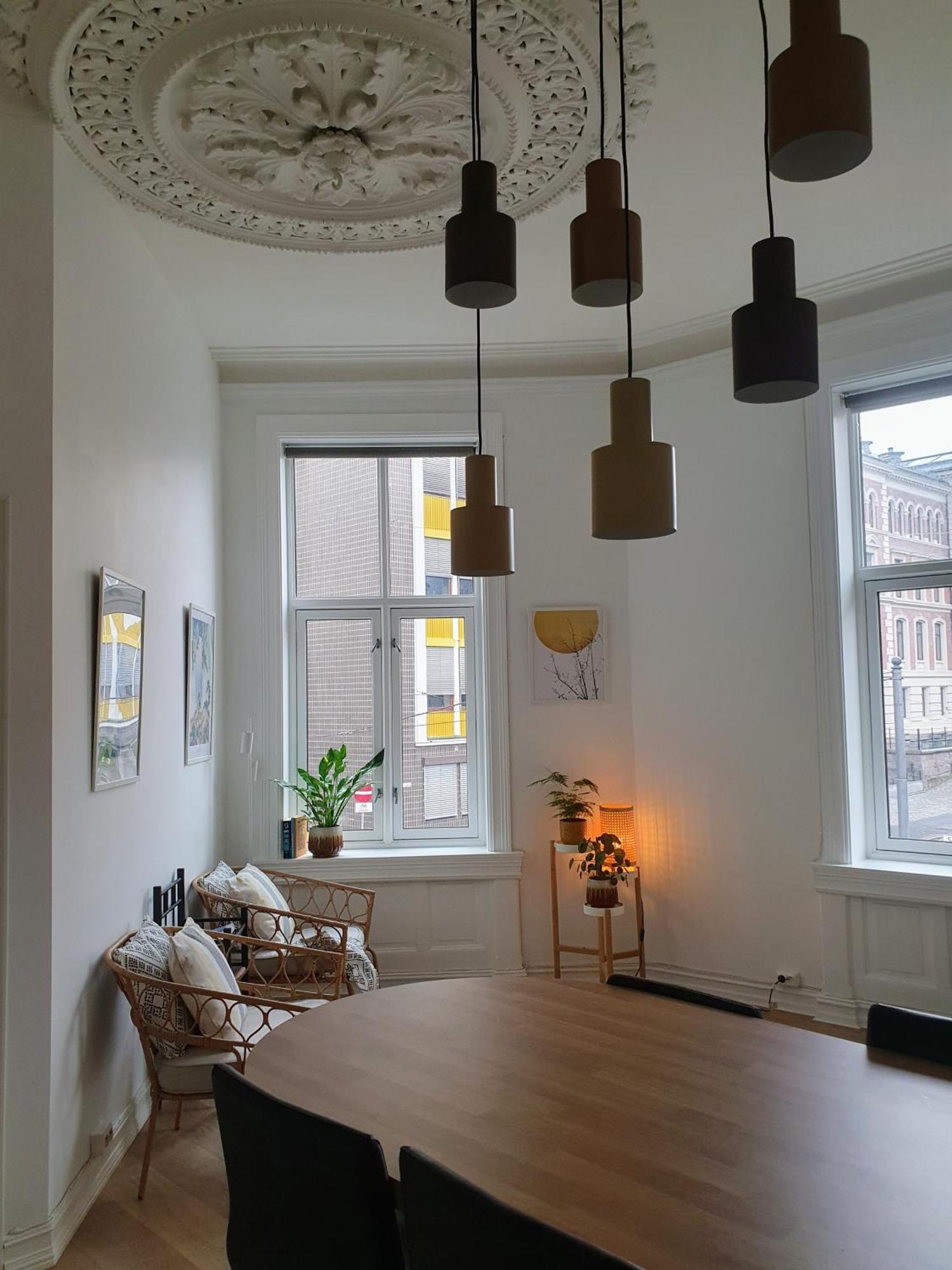 Bright And Charming Apartment From 1878 With View To The New National Museum In Oslo Esterno foto