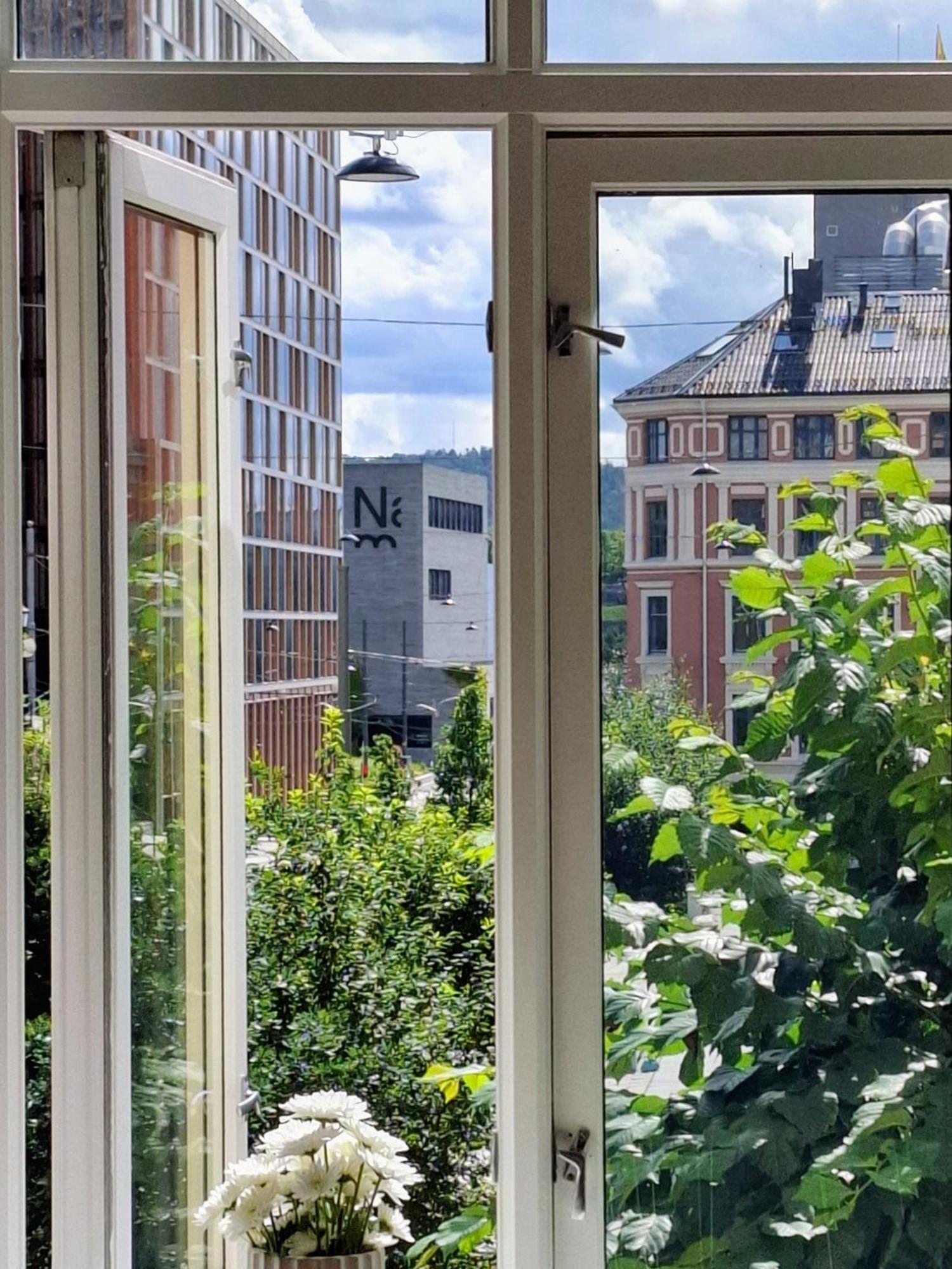 Bright And Charming Apartment From 1878 With View To The New National Museum In Oslo Esterno foto